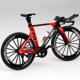 thumbnail image 5 of Modelo de bicicleta 1/10, juguete de simulación de bicicleta, modelo rojo Zulema Juguete de bicicleta fundido a presión, 5 of 8