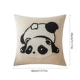 thumbnail image 3 of Summer Savings Clearance! Boovnll Throw Pillow Covers, Modern Stylish Soft & Cozy, Embroidery Pillow Covers 18x18" for Home, Living Room, Bedroom, Sofa, Couch, Home Decor, Pillow Covers, 3 of 6