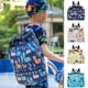 thumbnail image 4 of Bolsa de natación para niños pequeños, impermeable, con separación de ropa seca y húmeda, con doble hombro, bonita bolsa de almacenamiento para ropa deportiva., 4 of 4