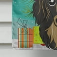 thumbnail image 4 of Caroline's Treasures BB1585CHF Christmas Tree and Longhair Black and Tan Dachshund Flag, Large, Multicolor, 4 of 4