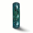 thumbnail image 3 of Edward Mirell Black Ti Domed Anodized Teal 6mm Band, 3 of 6