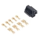 thumbnail image 5 of 10 Set Relay Connector Kit 5 Pin Case Holder 12V Socket 30A 40A with 30pc 10mm 20pc 6.3mm Terminal for Car Truck Vehicle, 5 of 5