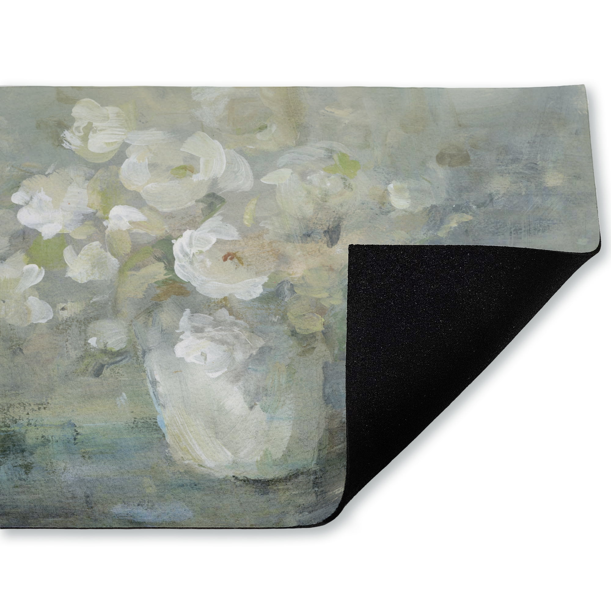 Stupell Industries Floral Memory in Soft Tones Printed Outdoor Door Floor Mat, design by Danhui Nai