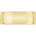 thumbnail image 3 of 10K Yellow Gold 10Ky 8mm Ltw Comfort Fit Band Size 10 Made In United States 1cfl080-10, 3 of 6