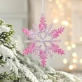 thumbnail image 5 of Mecorevxz Christmas Decorations Christmas Tree Pendant Snowflakes Flowers Garlands and Bowknots Shaped Ornaments Christmas Gifts(G), 5 of 7