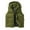 a-Army Green23580, variant on FINALGANG Men's Puffer Vest Fall Winter Solid Color Thermal Jacket Sleeveless Zipper Stand Collar Gilet With Pockets For Casual Daily Outdoor Wear Fashionable Top