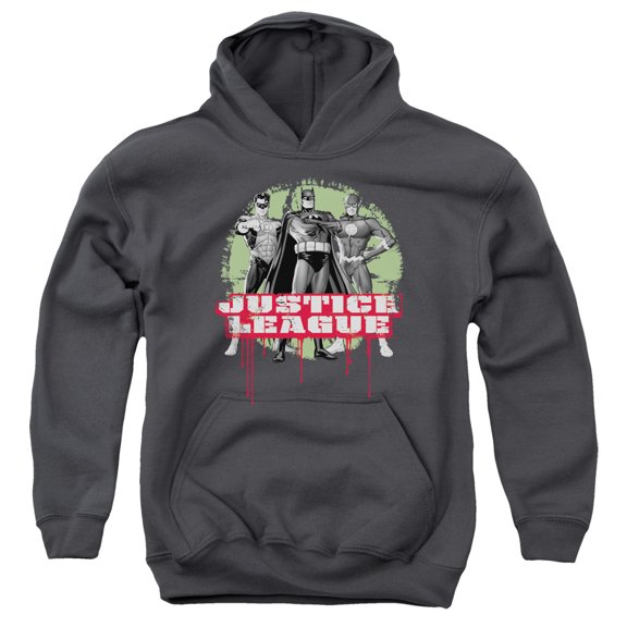 Jla - Jla Trio - Youth Hooded Sweatshirt - Small