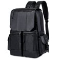thumbnail image 1 of Bolso vintage para hombre, mochila de piel sintética para hombre, mochila de viaje de gran capacidad, bolso para ordenador, mochila doble, 1 of 5