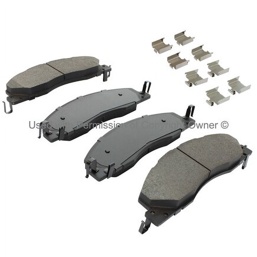 Mpa Electrical 1001-1399M Quality Built Premium Disc Brake Pad Set Semi
