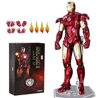 ZT 10th Anniversary 7 Inches Deluxe Collector Iron Man MK2 Action