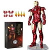 ZT 10th Anniversary 7 Inches Deluxe Collector Iron Man MK4 Action Figures
