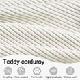 thumbnail image 4 of 79" Convertible Sofa Bed ,CARZZI LIFE Compressed Floor Boneless Couch Modular Corduroy Sleeper Sofa, Folding Mattress Couch for Small Spaces - No Assembly Needed in Beige with Storge, 4 of 13