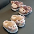 thumbnail image 3 of Sheep Slippers For Kids Soft Comfortable Shoes For Couple, 3 of 4