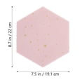 thumbnail image 2 of STRANDCHIC 2pcs Felt Wall Tiles Hexagon Wall Decor for Homeowners Decorators, 2 of 8