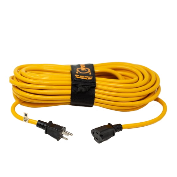 Firman 2005 Heavy Duty 5-15P to 5-15R Generator Cord With Storage Strap