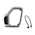 thumbnail image 2 of Bisel de palanca de cambios con arnés 601-401, repuesto para Jeep Cherokee 2014-2018 Plata, 2 of 9