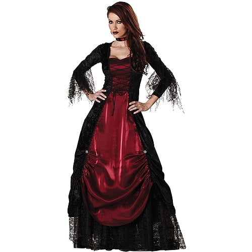 Vampire Gothic Adult Halloween Costume - Walmart.com
