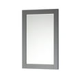 thumbnail image 2 of Ivy 24" Rectangular Bathroom Wood Framed Wall Mirror in Gray, 2 of 9