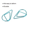 thumbnail image 4 of Unique Bargains Paper Clips Drop-Shaped with Box 1 Inch Blue for Organize Office Home, Pack of 100, 4 of 5