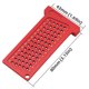 thumbnail image 4 of Regla de trazado regla de posicionamiento de orificios de 65 mm compacta para taller de carpintería ANGGREK Otros, 4 of 8