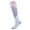 Pink, variant on Xijirk Multicolor Heart Print Knee High Socks Color Block Toe Novelty Calf Socks Cute Casual Socks for Women Daily Outfits Pink,L