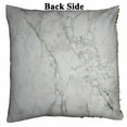thumbnail image 2 of PKQWTM White Marble Texture Reversible Mermaid Cushion Cover Home Decor Sequin Pillow Case Size 20x20 inches, 2 of 2