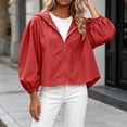 thumbnail image 4 of KyCheLot Women's Plus Size Coats Long Sleeve Zip up Solid Color Hoodie Jackets Loose Breathable Workout Clothes, 4 of 6