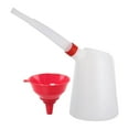 thumbnail image 2 of Dispensador de aceite automotriz, contenedor para motor de automóvil, jarra dispensadora de aceite portátil para lubricación de automóviles, camiones, 3 litros, 2 of 8