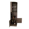 thumbnail image 6 of 71.73 In. High Corner Bar Cabinet With 8 And 2 Doors In Brown , Shelf For Home, 6 of 6