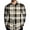 Gray, variant on Men's Button Down Shirts Long Sleeve, Checked Long Sleeve Moisture Wicking Long Sleeve Shirt, UV Protection & Stretch for the Course & Clubhouse | Button Down Shirts