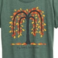 thumbnail image 3 of Instant Message - My Favorite Time Of Year Fall Tree - Women's Short Sleeve Graphic T-Shirt, 3 of 7