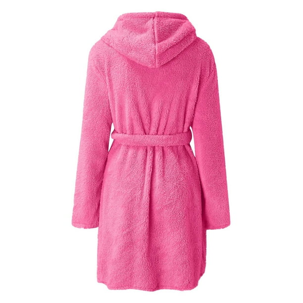 big pink fluffy dressing gown Buy Pink Cosy Teddy Borg Zip Through Dressing Gown from Next USA