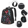 thumbnail image 2 of Fotbe Paisley Mochila para Hombre y Mujer - Tela Oxford 600D Resistente - Mochila Impermeable de Gran Capacidad para Escuela, Viajes y Senderismo, 2 of 6