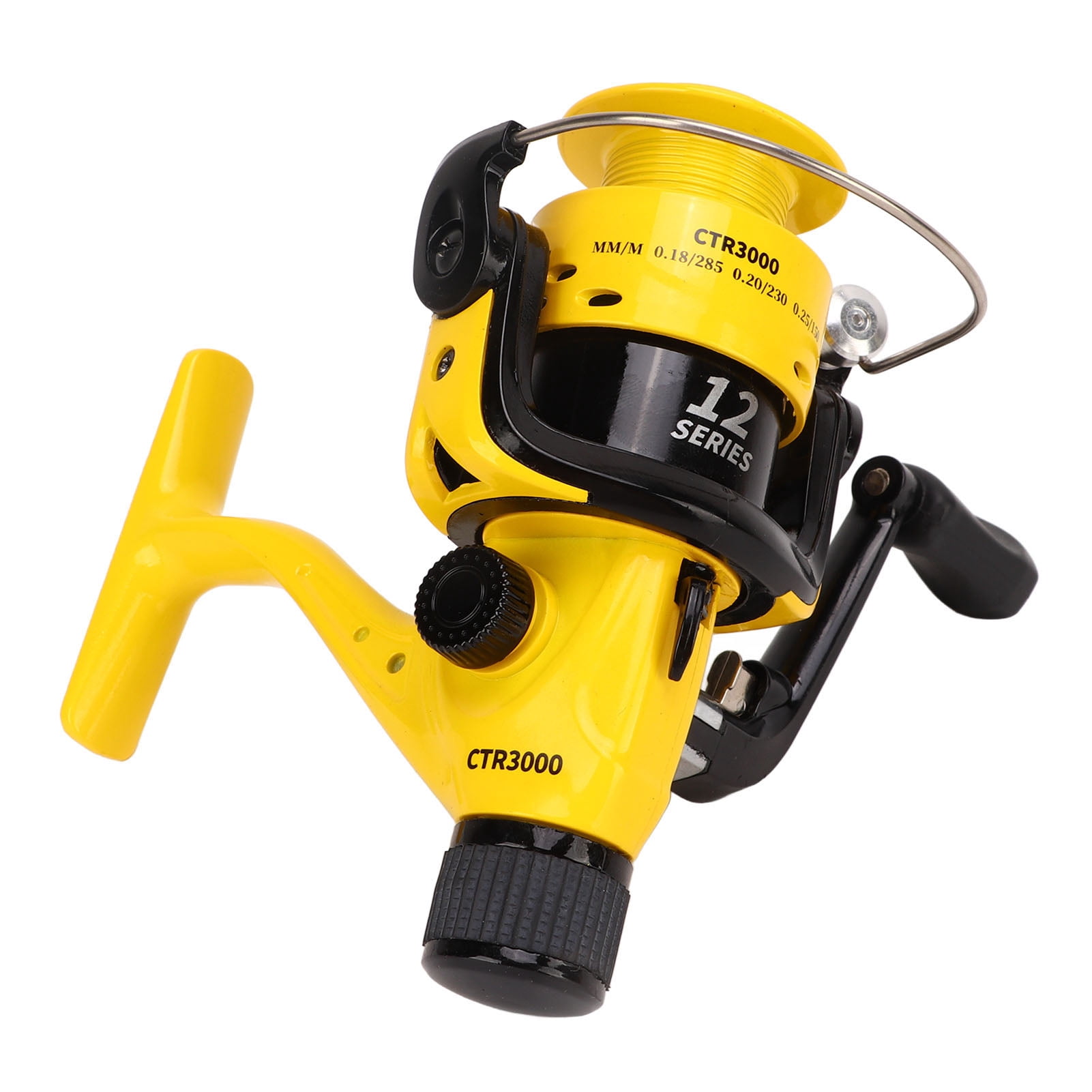Freshwater Saltwater Reel PROOF 12 Ball Bearing Fishing Reel - CTR3000,  One-Way Lever Switch, Heavy Duty For Freshwater & Saltwater One Way Lever  Switch Reel