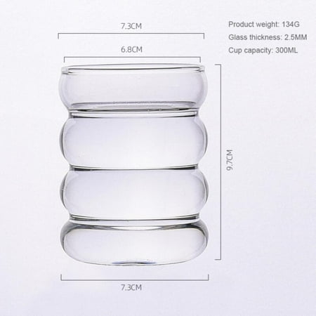 

Japanese Stripe Glass Milk Jug Heat-resistantn Cup Coffee Milk Tea Separator Transparent Milk Frothing Jug Pitcher With Handle