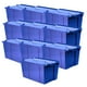 thumbnail image 1 of Cajas de Uso Rudo BoxArch30 10 Pzas 30kg 60x40x32cm Apilable Bisagras Polietileno Color Azul., 1 of 1