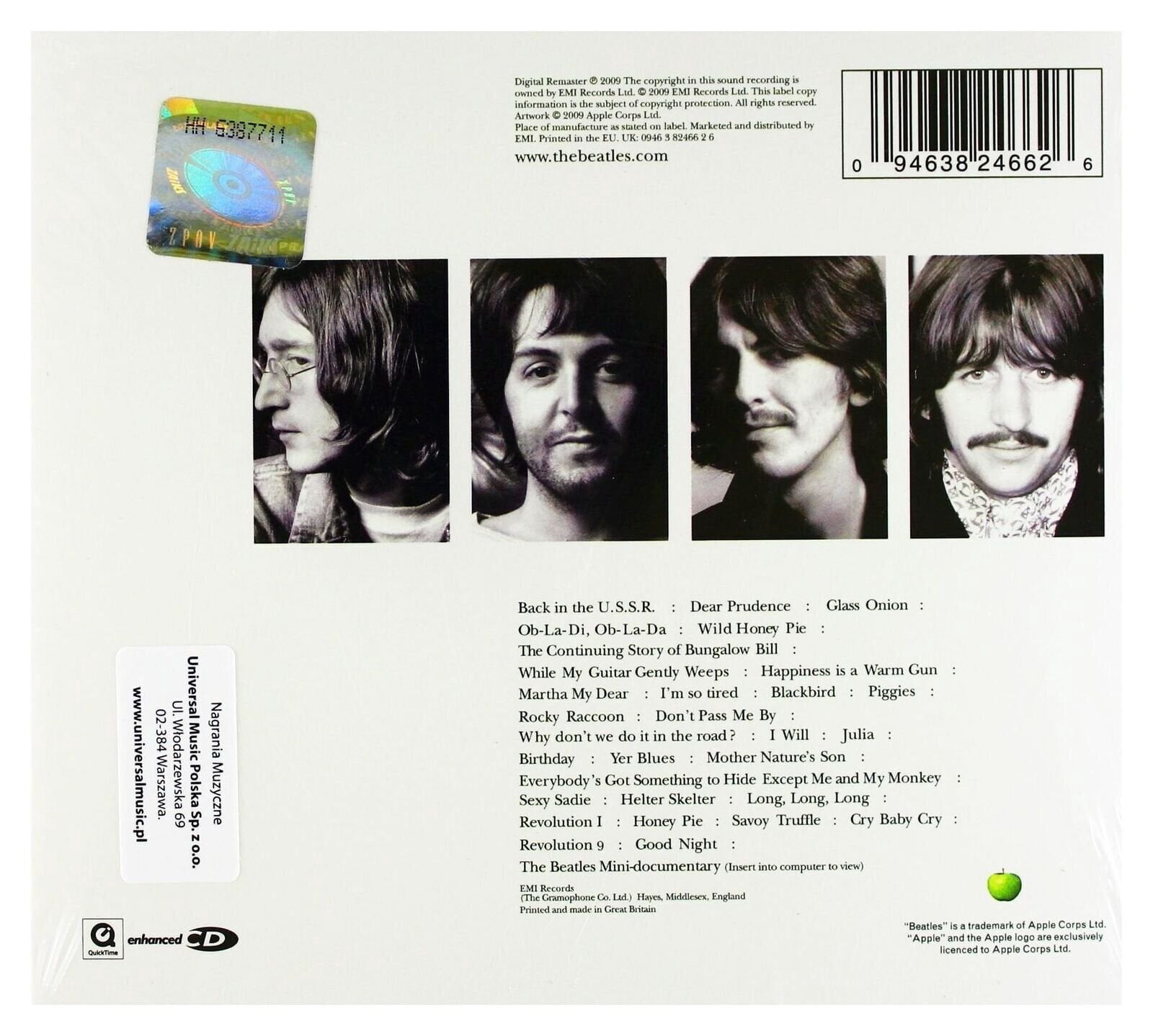 The Beatles - White Album - Music &amp; Performance - CD