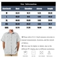 thumbnail image 3 of Button Down Shirts for Men Cooling Collared Short Sleeve Work Shirts Quick Dry tee Shirt with Pockets, 3 of 8