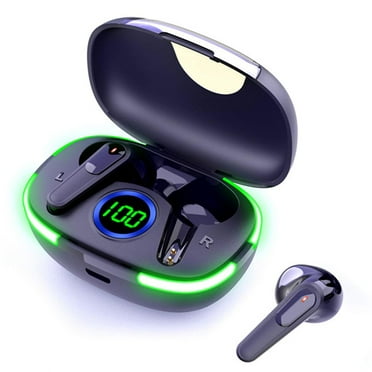 Wmool Bluetooth In Ear Headphone Wireless Stereo Earphones Charging Black with