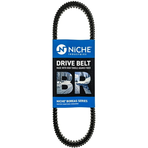 Niche BOREAS Drive Belt for Polaris WideTrak 600 IQ 3211132 Snowmobile 519-CDB2344T