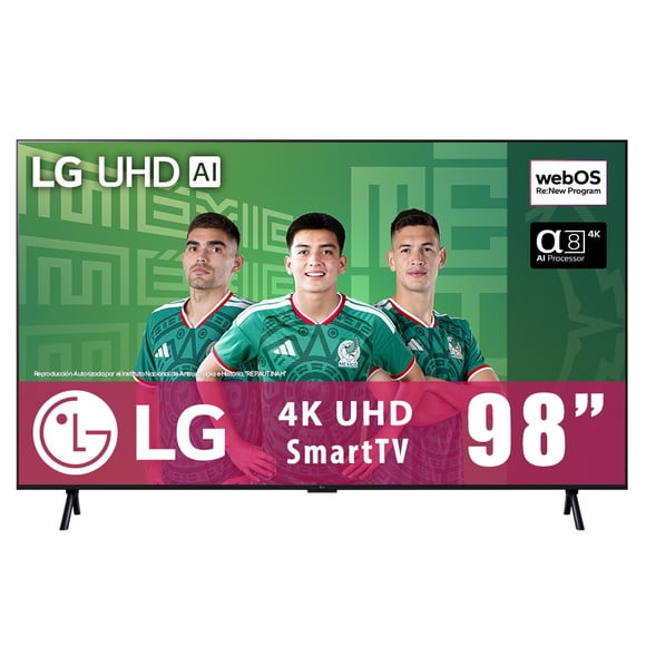 TV LG UHD 98 Pulgadas UHD SMART TV 4K 98UT9050PSA AI 2024