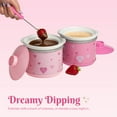 thumbnail image 5 of Paris Hilton 0.65 Qt Mini Dip and Food Warmers, Heart Design, Set of 2, Pink, 5 of 7