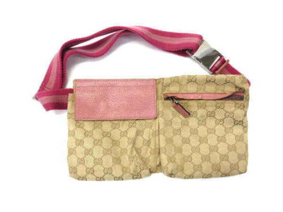 gucci fanny pack hot pink