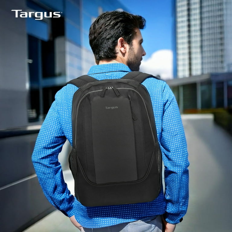 Targus CityGear Backpack For Laptops Up To 15.6 Inch - Black Padded Laptop Compartment With Security Pocket