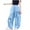 Blue, variant on breaise Girls Parachute Pants Kids Wide Leg Cargo Pants Y2K Street Trousers with Pockets 5-16 Years