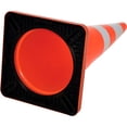 thumbnail image 2 of Global Industrial 36" Reflective Traffic Cone, 10 lbs., Solid Orange Base, 2 of 5