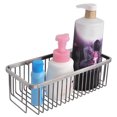 thumbnail image 3 of Organizador de baño que ahorra espacio para artículos de tocador y esenciales Estante de ducha de acero inoxidable montado en la pared, 3 of 8