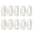thumbnail image 1 of Cinta adhesiva blanca fácil de rasgar 10 rollos de cinta blanca para pintores de alta adherencia para manualidades para bricolaje ANGGREK Otros, 1 of 8