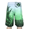 thumbnail image 3 of Mens Bañador Mens Casual Swim Trunks Quick Dry Printed Summer Beach Shorts Drawstring with Elastic Waist and Pockets, 3 of 6