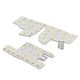 thumbnail image 1 of Juego de 3 piezas 48SMD 39LEDs Luz de lectura interior del automóvil 12V 5W Blanco 8000LM Lámparas de techo de repuesto para CRV 2017+, 1 of 10